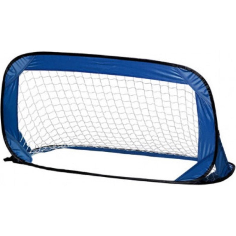 foto del prodotto porta da calcio apertura pop up 122x66cm sport esterno calcetto blu penalty zone