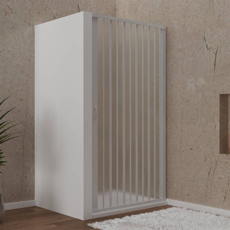 foto del prodotto porta doccia in pvc 170 cm riducibile tipo nicchia