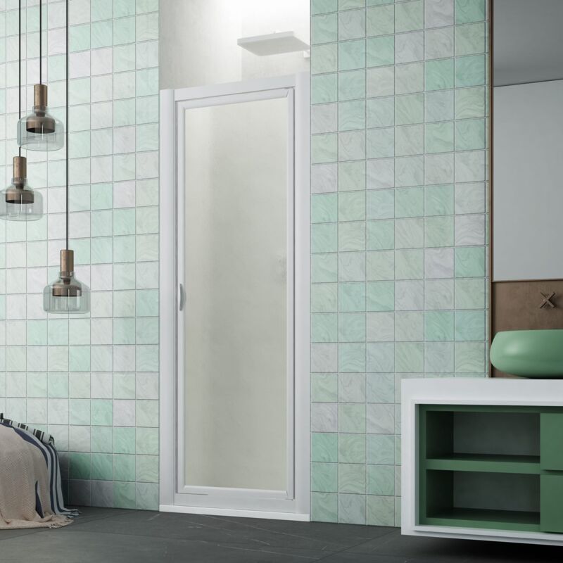 foto del prodotto porta doccia pivot 90 cm h 185 in acrilico mod. sigma