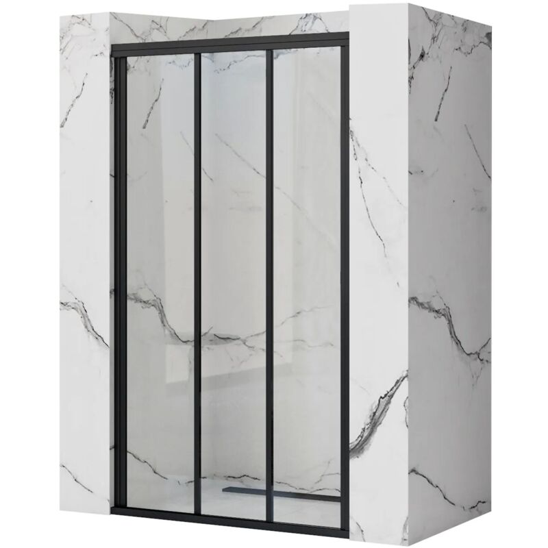 foto del prodotto porta doccia rea alex black 100