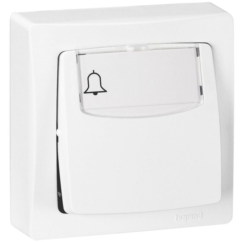 foto del prodotto porta etichette per pulsanti oteo monoblocco 6a bianco son 086009 legrand