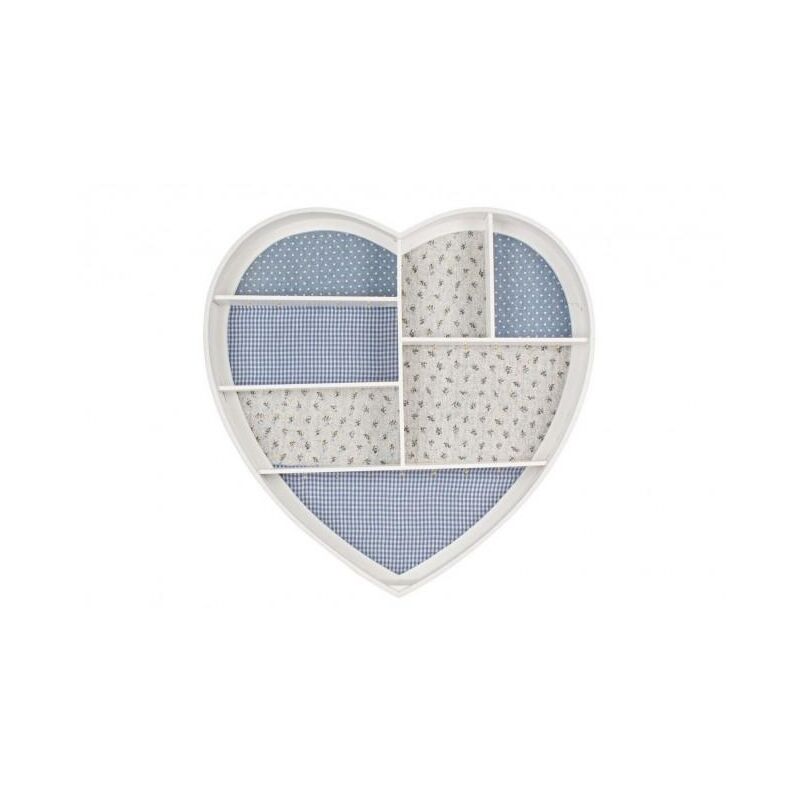 foto del prodotto porta gioielli blue cuore 60x8x60 cm in legno