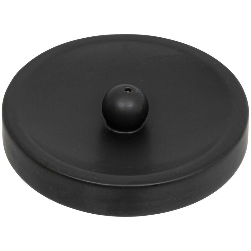 foto del prodotto porta incenso rotondo aby d12cm nero atmosphera cr ateur d int rieur