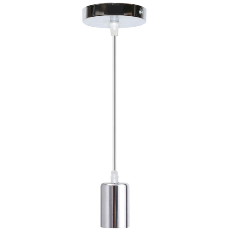 foto del prodotto porta lampada e27 in metallo lampade a sospensione cavo regolabile da 100cm illuminazione pendente soldi per soggiorno corridoio sala da pranzo