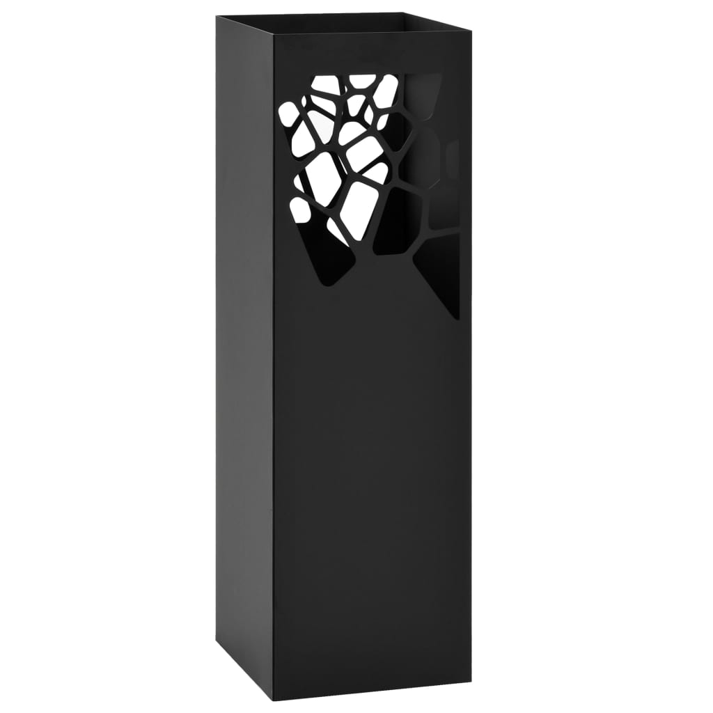 foto del prodotto porta ombrelli stile pietre in acciaio nero cod mxl 78016