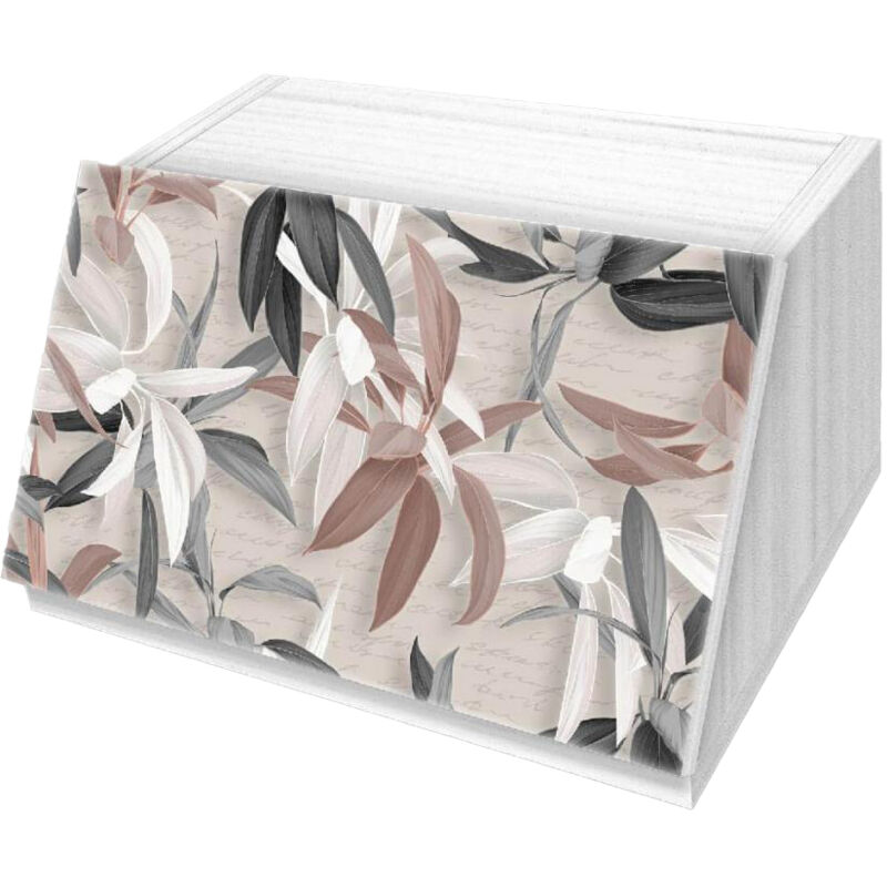 foto del prodotto porta pane vintage 30x40x20 cm tiles vintage bianco a fantasia