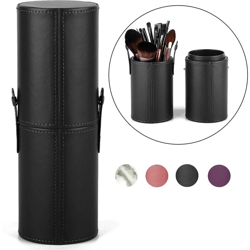 foto del prodotto porta pennelli da trucco valigia borsa portaoggetti antipolvere applicabile