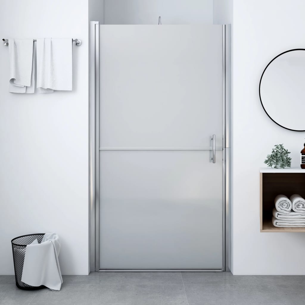 foto del prodotto porta per doccia in vetro temperato smerigliato 91x195 cm cod mxl 47177