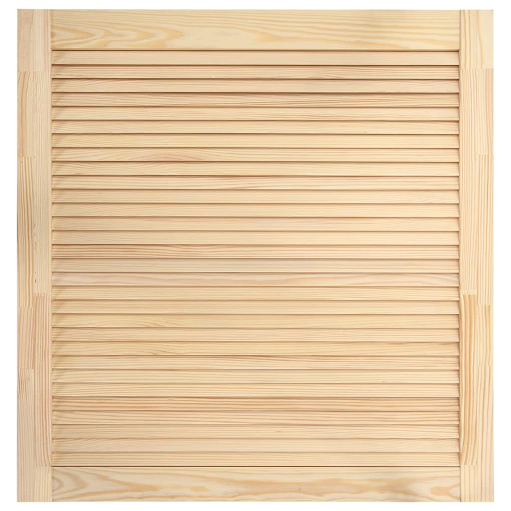 foto del prodotto porta persiana in legno massello di pino, porta dell 39 armadio, rivestimento della porta per armadio, guardaroba, paravento, 61,5 x 59,4 cm 02 0003871