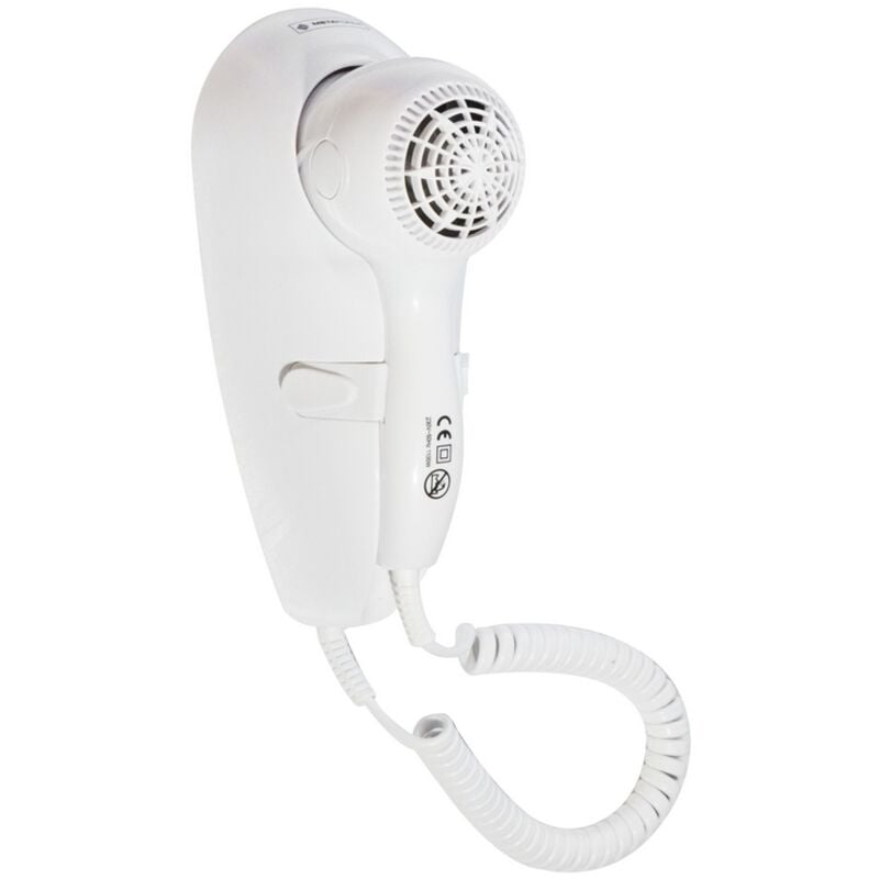 foto del prodotto porta phon a parete acciaio bagno hotel mod. one hotellerie
