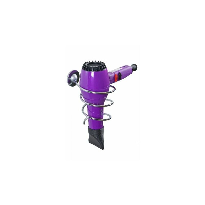 foto del prodotto porta phon da parete cromato mod.spirale rubinetterie associate pz 1,0