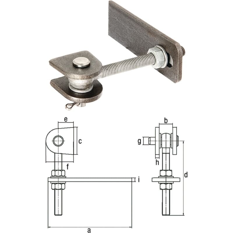 foto del prodotto porta regolabile foglia m24
