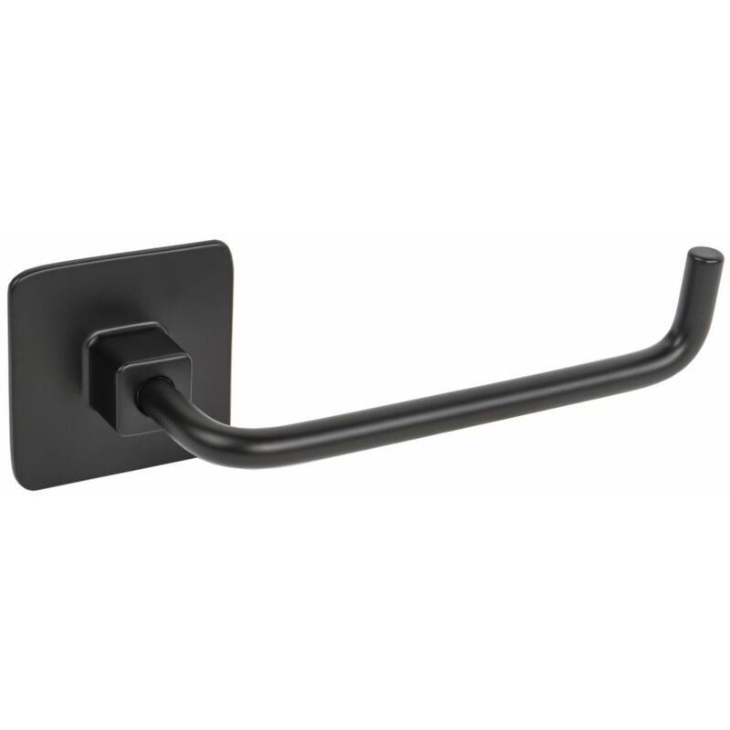 foto del prodotto porta rotolo aperto a muro wc acciaio nero mod. cold wind black