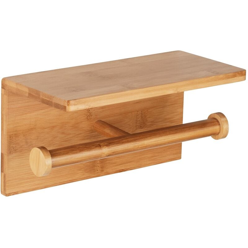 foto del prodotto porta rotolo di carta igienica duo bambusa - wenko