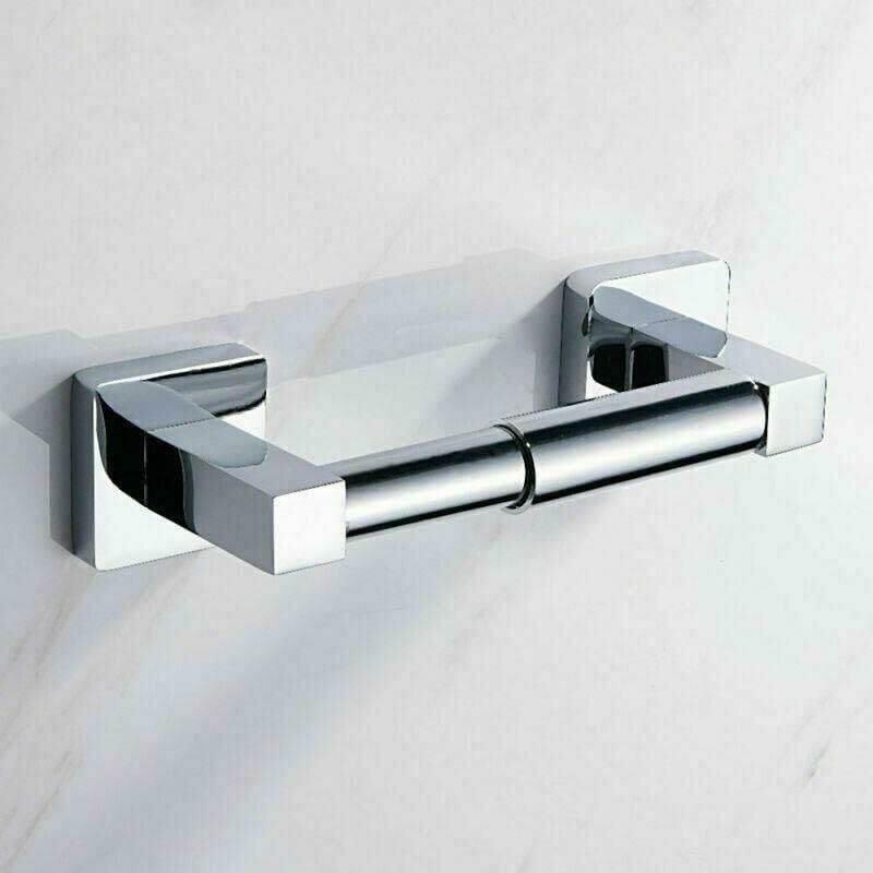 foto del prodotto porta rotolo di carta igienica quadrato da parete porta rotolo di carta igienica da bagno distributore di fazzoletti da parete porta rotolo di carta