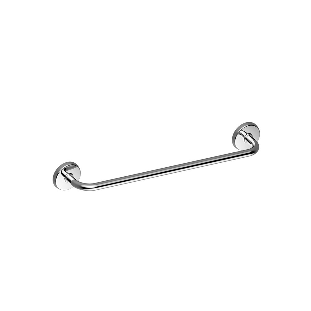 foto del prodotto porta salviette 52 cm cromato serie lipari fissaggio ad incollo o viti