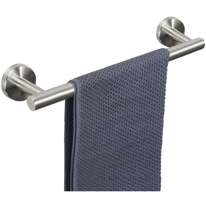 foto del prodotto porta salviette da bagno 40cm in sus304 acciaio inox porta asciugamano a parete portasciugamani moderno spazzolata