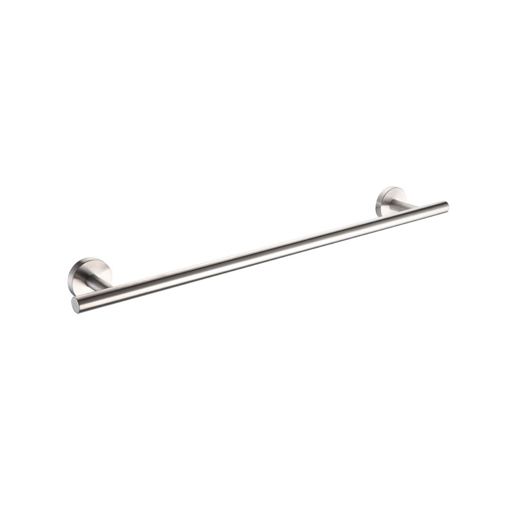 foto del prodotto porta salviette in acciaio da cm 30 serie steel fissaggio ad incollo o con viti