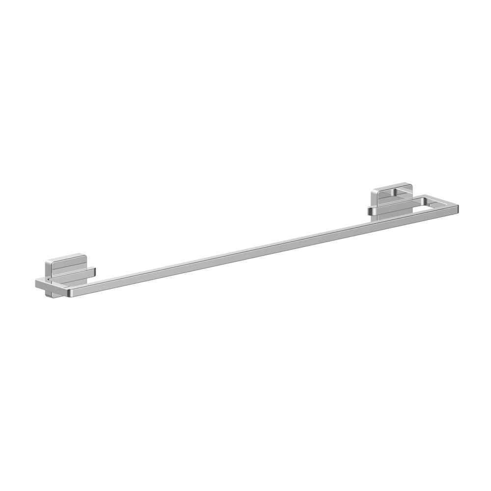 foto del prodotto porta salviette serie cubo a muro 60 cm fissaggio ad incollo o con viti