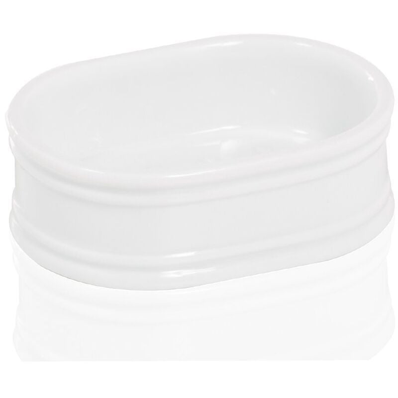 foto del prodotto porta sapone da appoggio bianco piattino mod. impero