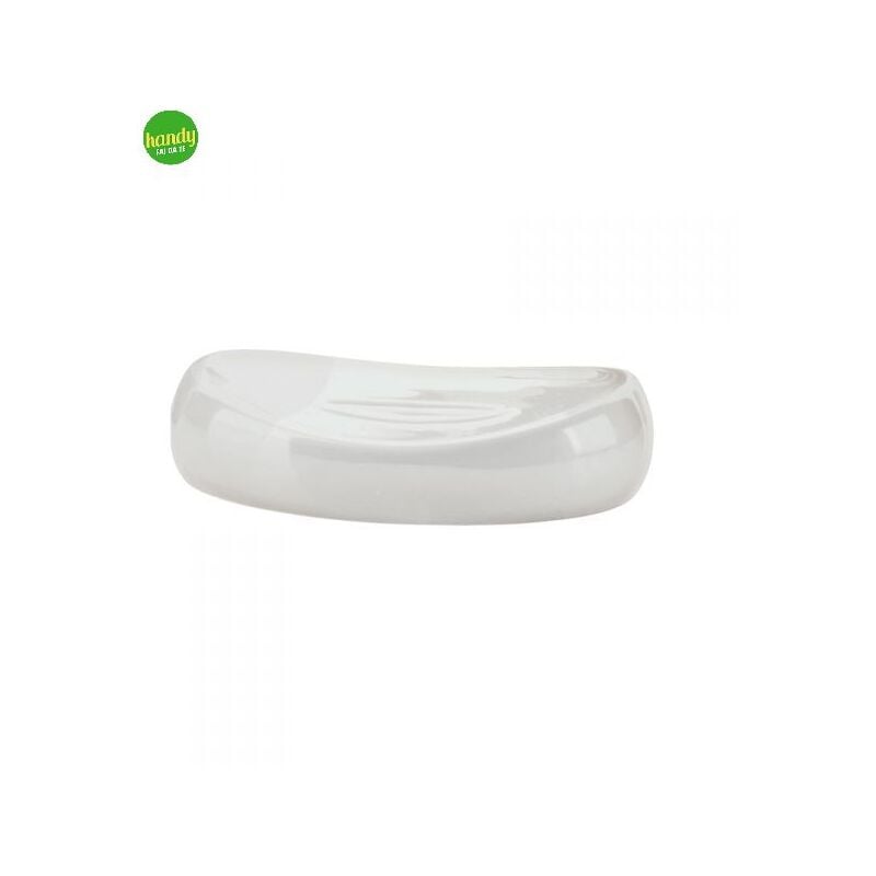 foto del prodotto porta sapone da appoggio gedy serie azalea 12x9cm bianco