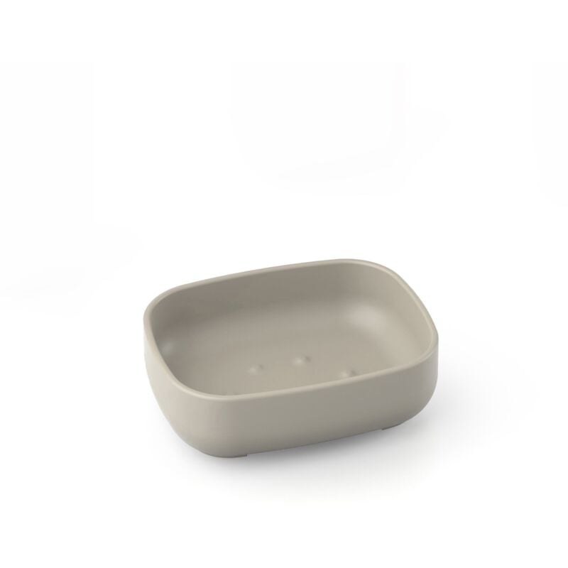 foto del prodotto porta sapone da appoggio tortora piattino mod. pod