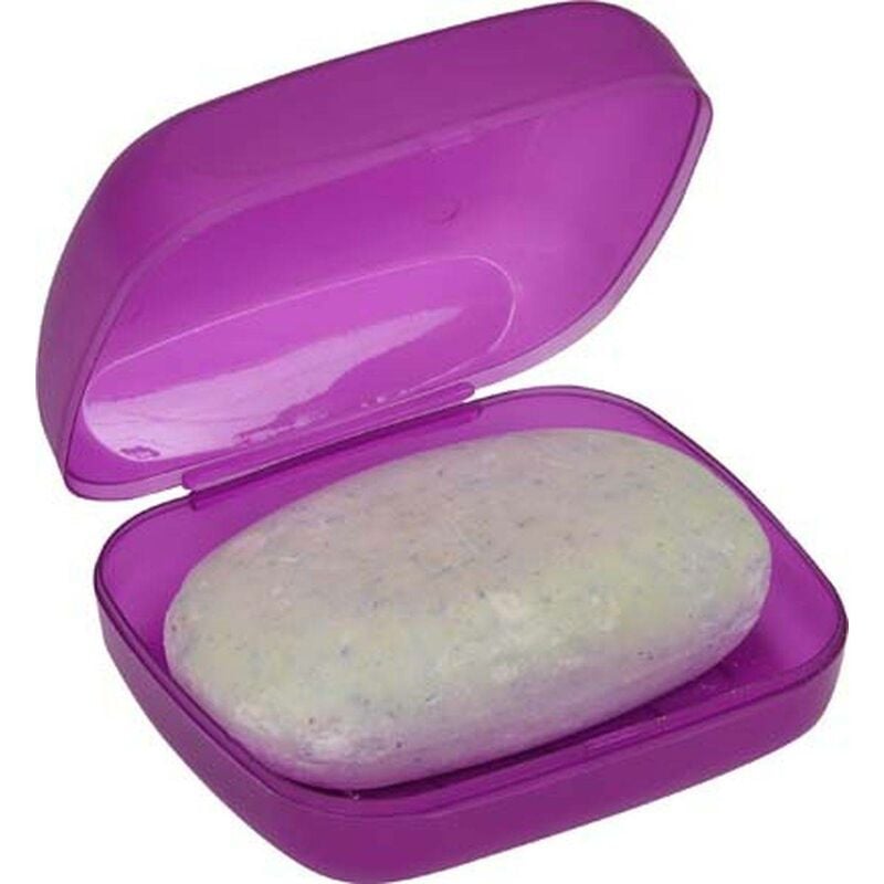 foto del prodotto porta sapone da viaggio viola tendance