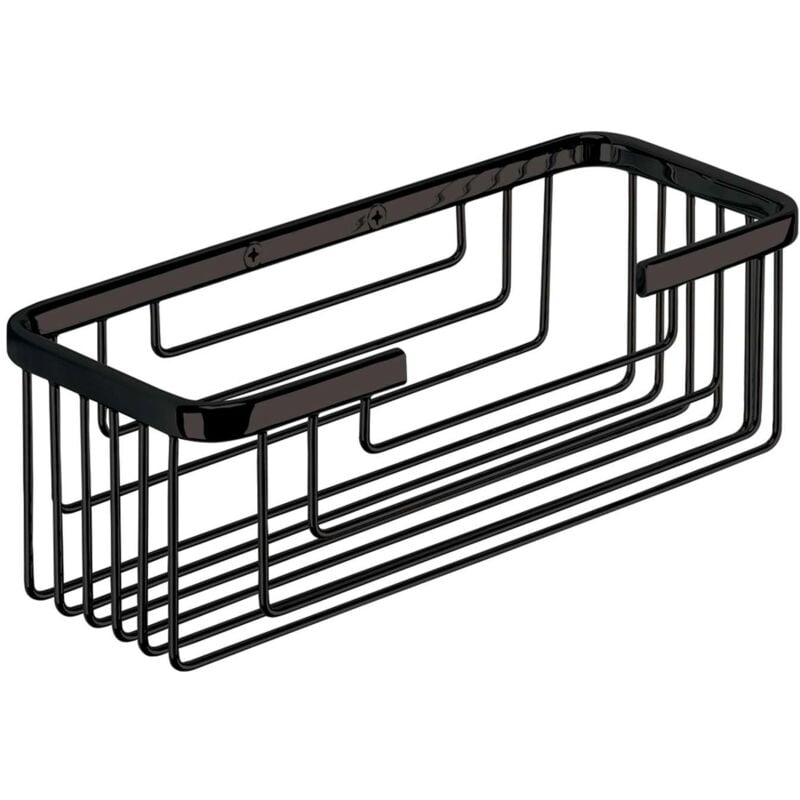 foto del prodotto porta sapone dopp.filo nero blister gedy