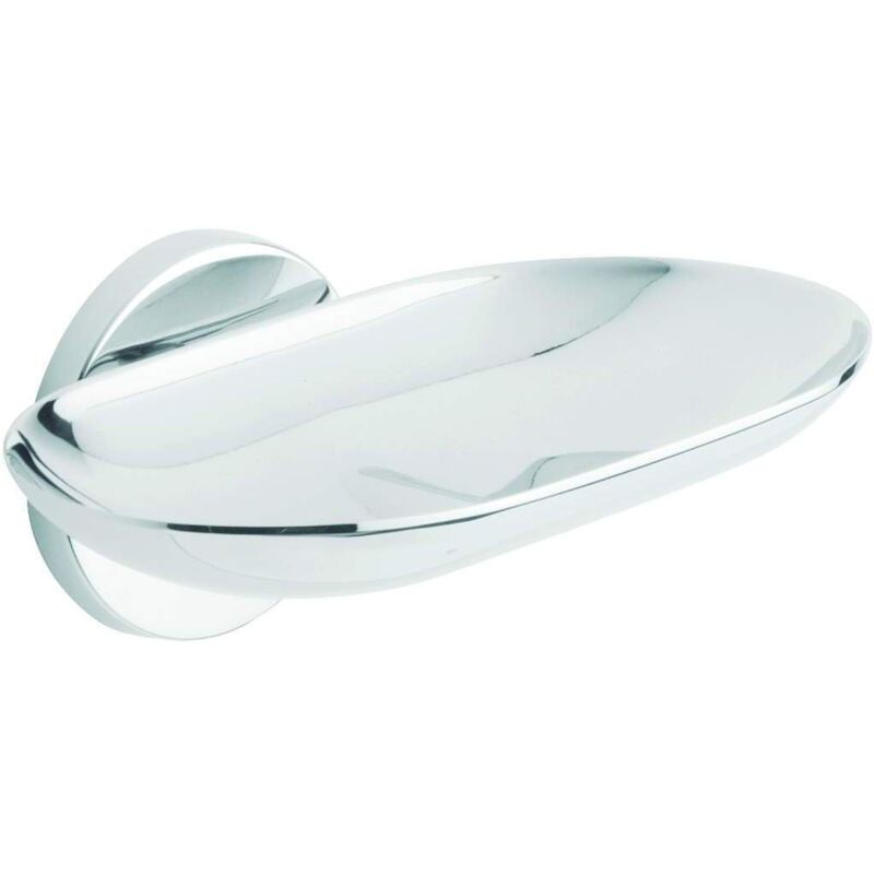 foto del prodotto porta sapone inamovibile da parete cromo in ottone cromato, acciaio inox e materiali termoplastici mod. one hotellerie metaform