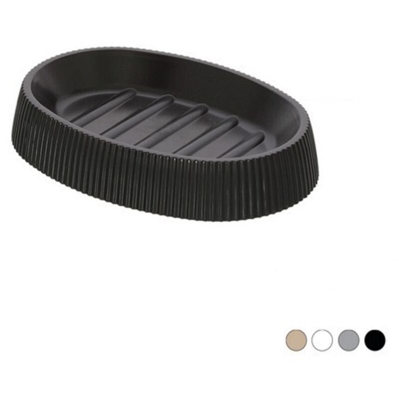 foto del prodotto porta sapone london bianco 12,5 x 9 x h2,4 cm