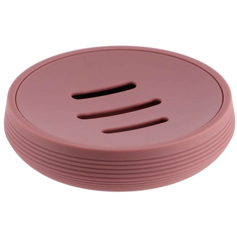 foto del prodotto porta sapone striscia abs gomma viola tendance