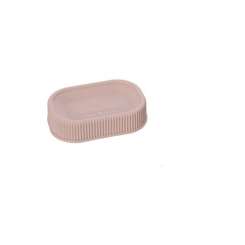 foto del prodotto porta saponetta serie colorado in plastica color bianco rosa