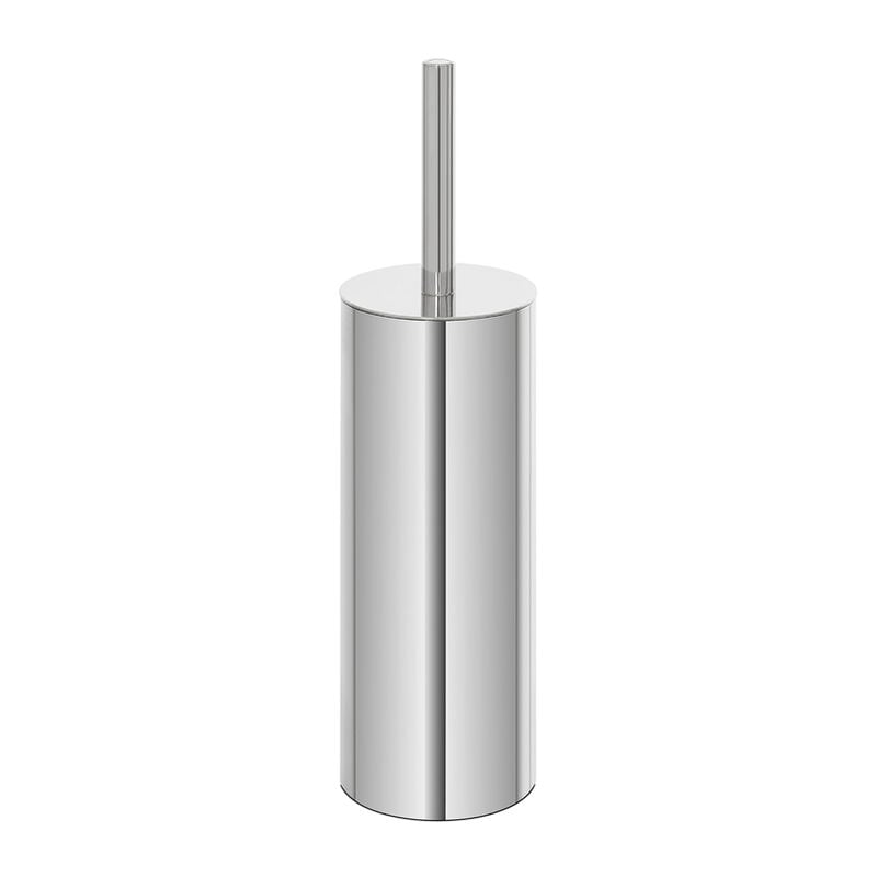 foto del prodotto porta scopino bagno portascopino acciaio inox cromato tondo prestige feridras
