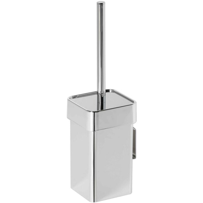 foto del prodotto porta scopino da parete cromo in acciaio cromato mod. 25 cromo metaform