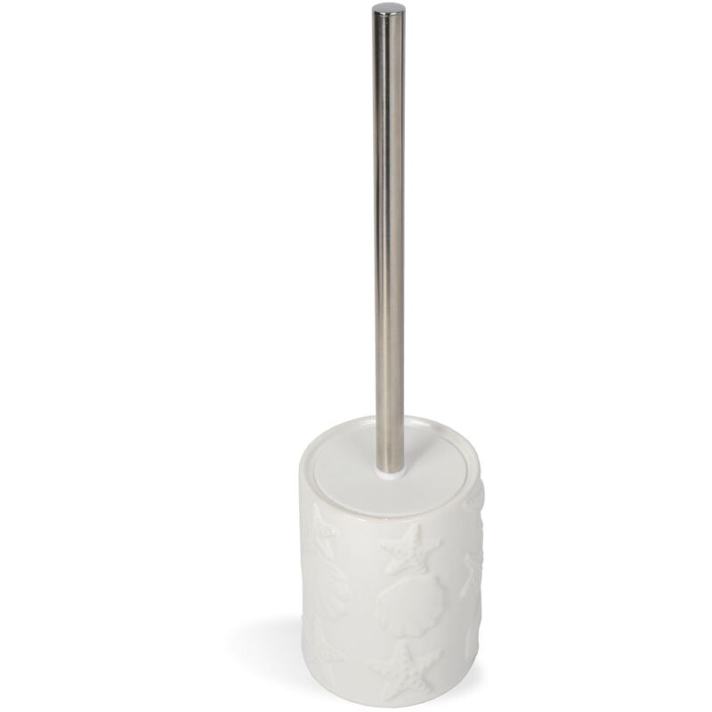 foto del prodotto porta scopino da terra bianco in ceramica mod. am lie metaform