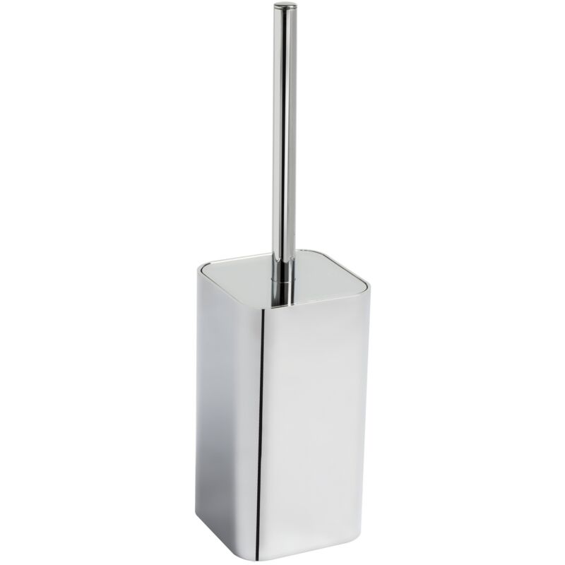 foto del prodotto porta scopino da terra cromo in abs mod. cube metaform