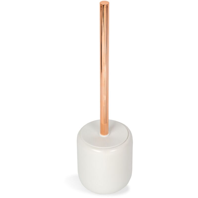 foto del prodotto porta scopino da terra wc toilette bagno perla mod. clizia