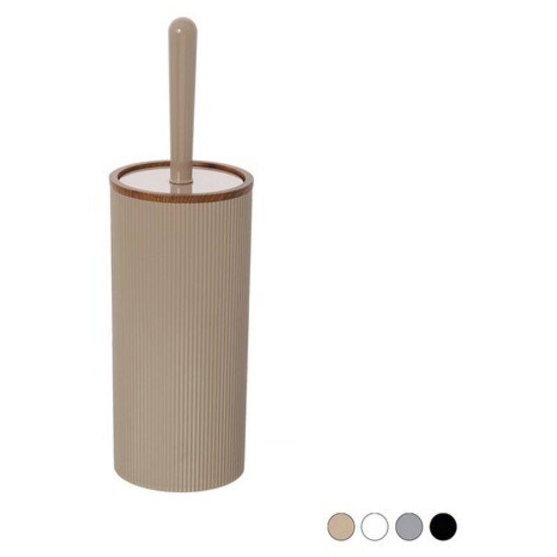 foto del prodotto porta scopino london bianco diam. 10,2 x 34,2 cm