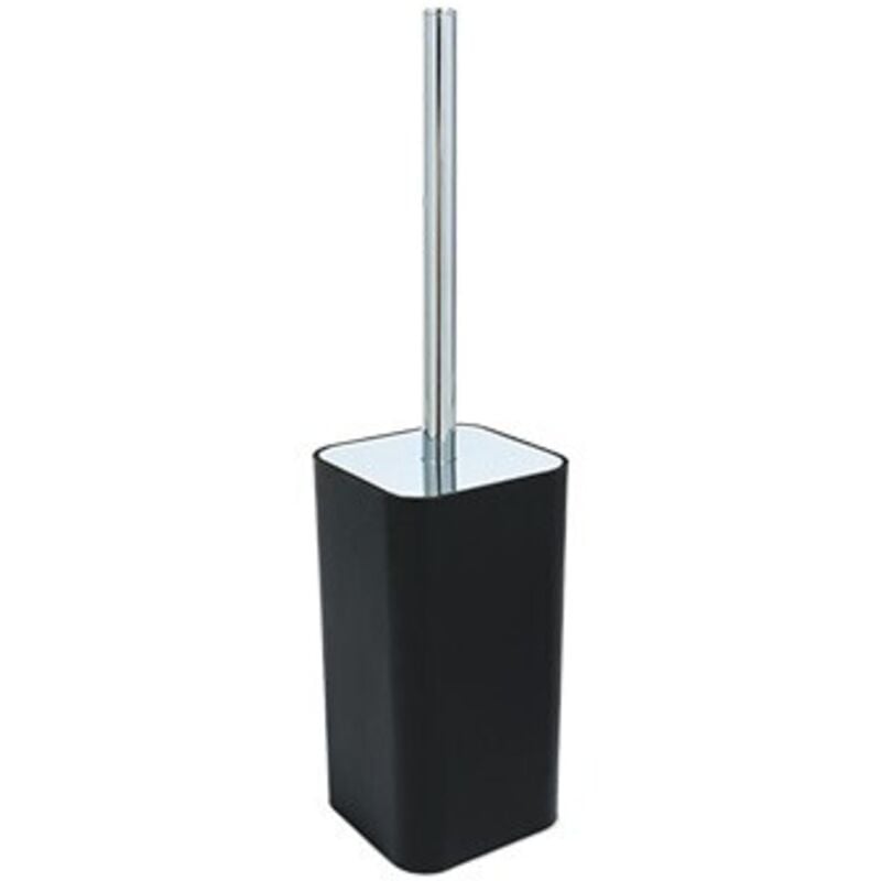 foto del prodotto porta scopino mod. 25 nero cromo cm 9,5x h. 39x 9,5