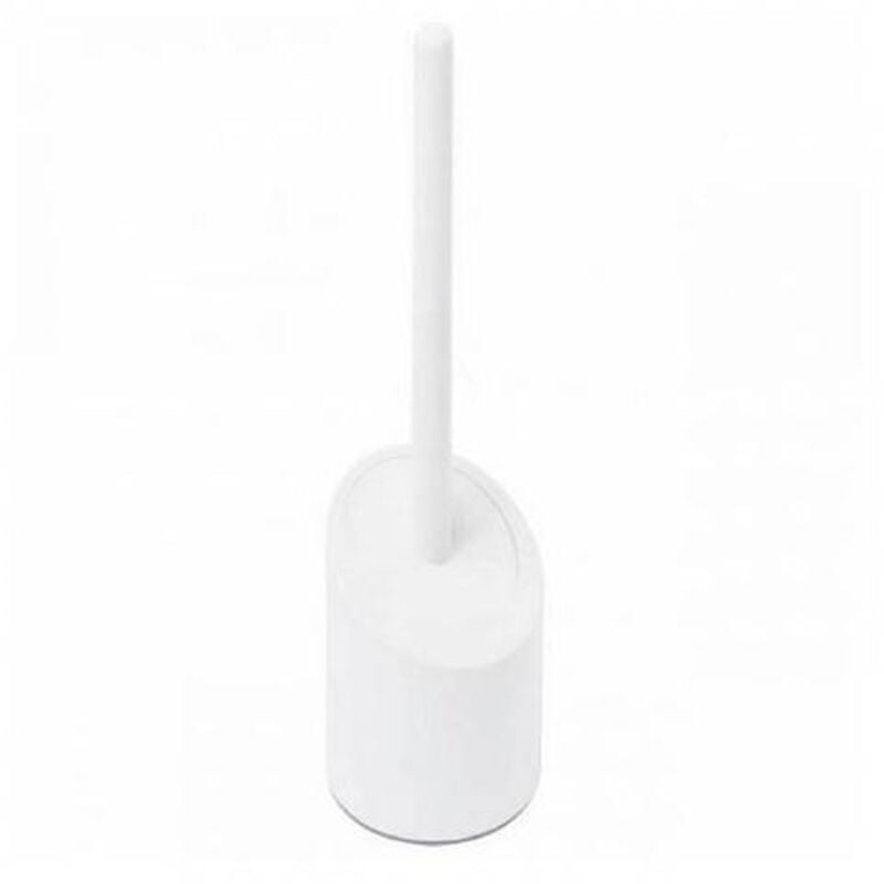 foto del prodotto porta scopino tondo serie linea bianco
