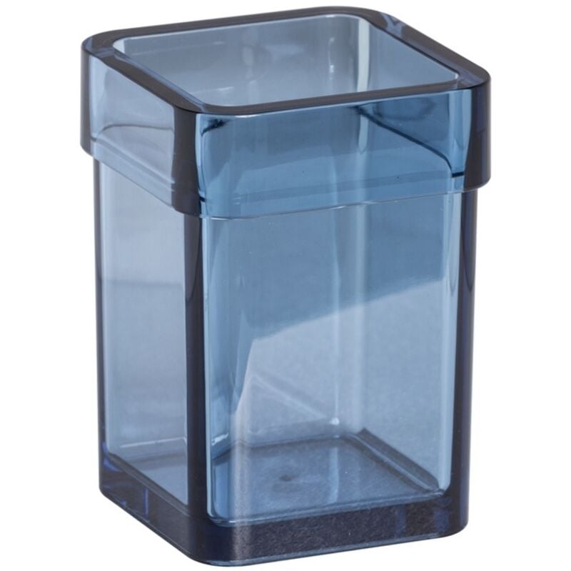 foto del prodotto porta spazzolini da appoggio blu in san mod. 25 metaform