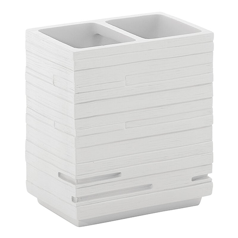 foto del prodotto porta spazzolino quadrotto bianco gedy gedy