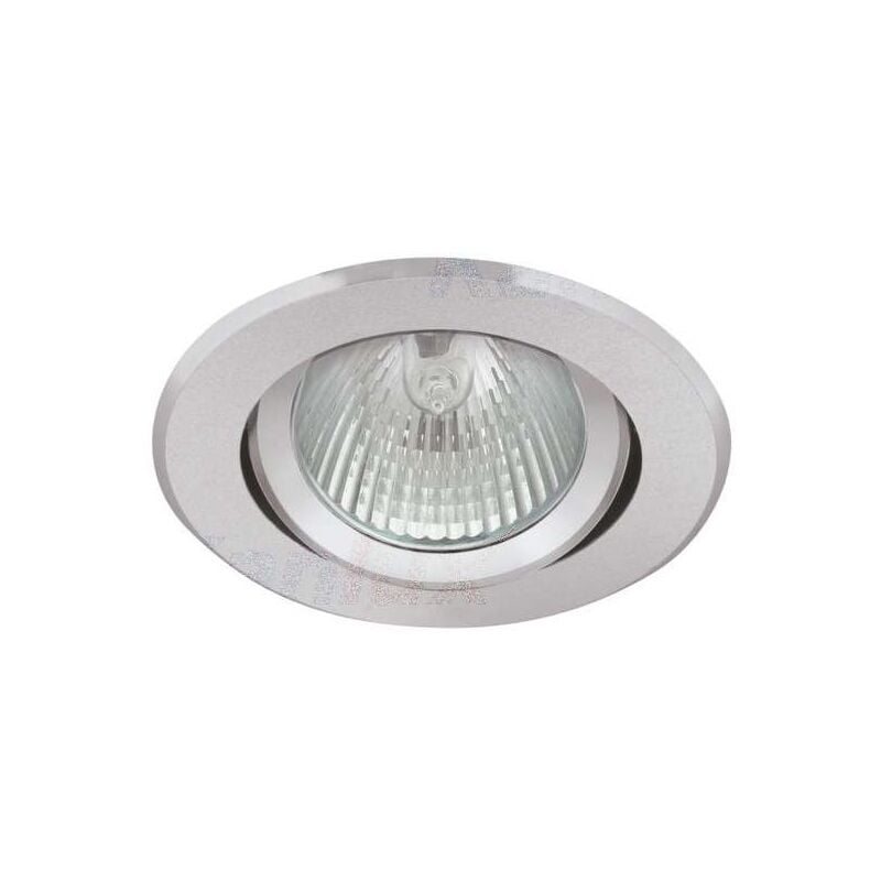 foto del prodotto porta spot integrato 70 75mm in alluminio rotondo