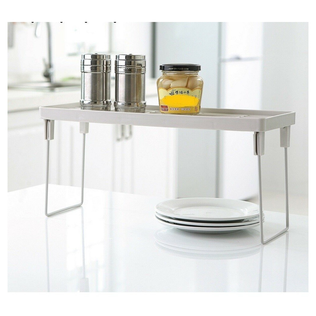 foto del prodotto porta stoviglie mensole accessori salvaspazio per cucina ripiano componibile trade shop traesio