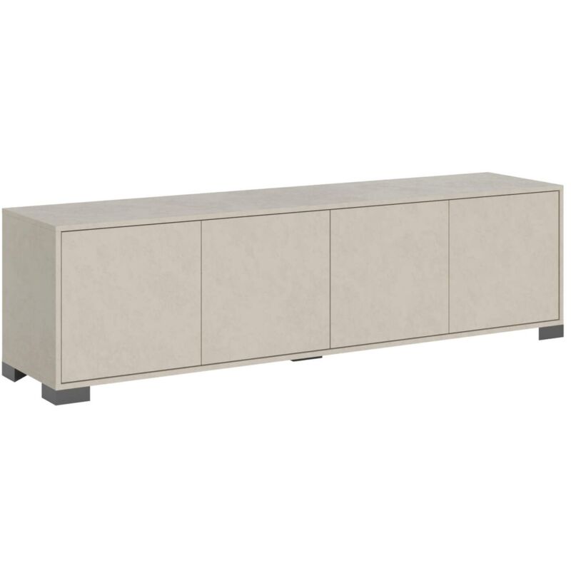 foto del prodotto porta tv 4 ante 172x40x48 cm lumina colore cashmere dimensioni l.172 p.40 h.48 cm