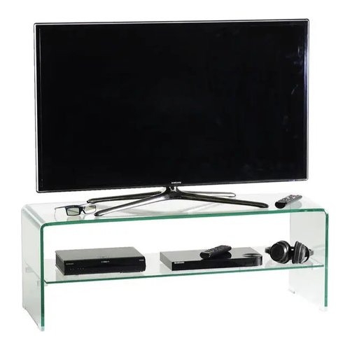 foto del prodotto porta tv ciatti glass130 trasparente