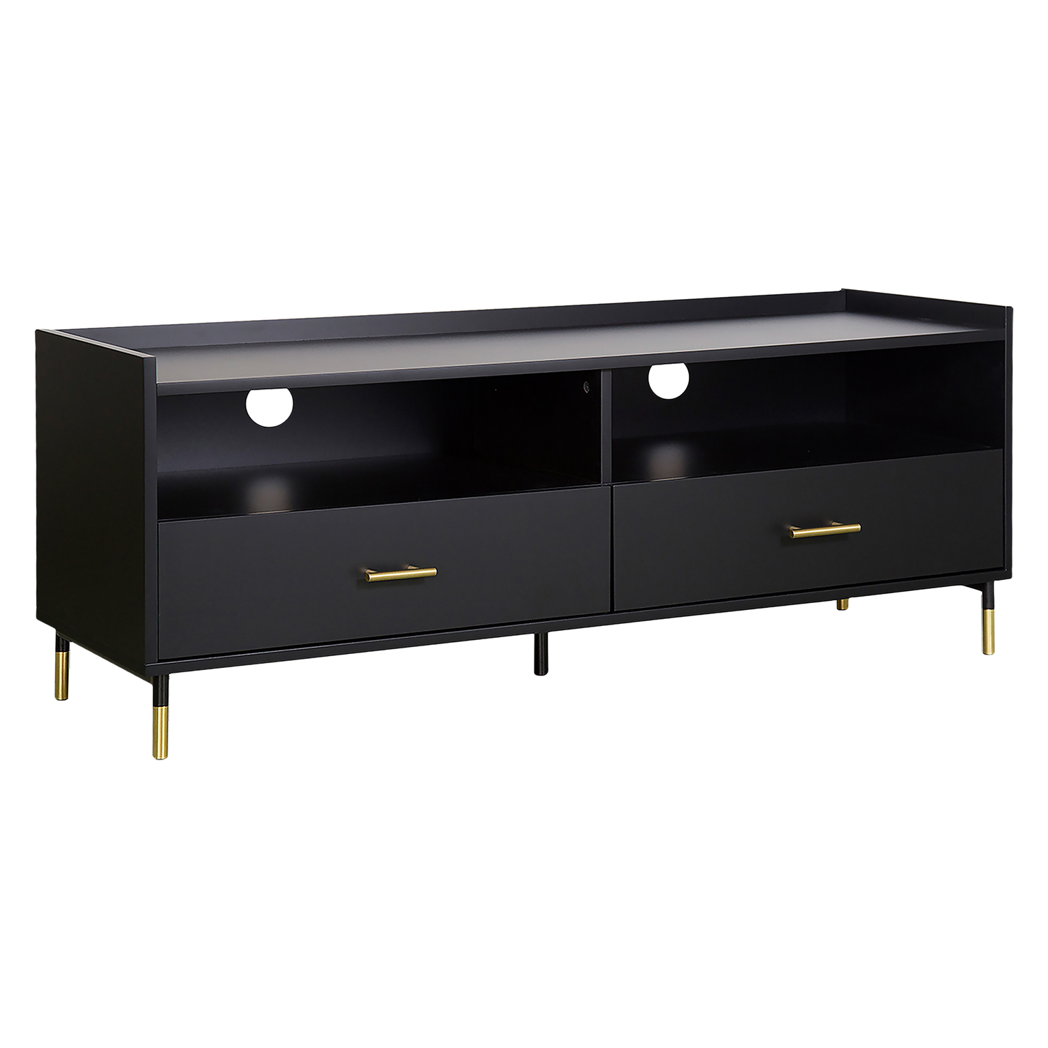 foto del prodotto porta tv con 2 cassetti 120x46,7x40 cm tedy