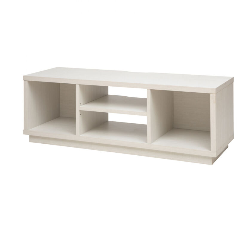 foto del prodotto porta tv mobile tv tv supporto in legno porta tv con ripiani aperti porta tv per tv da 55 pollici, legno massello, ufficio, soggiorno tv cabinet