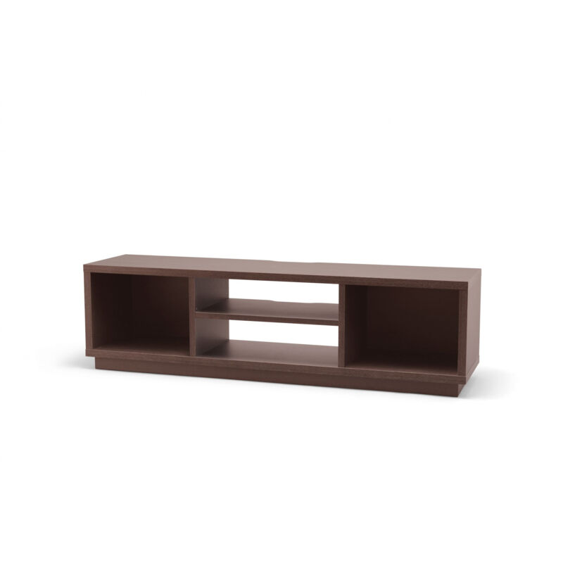 foto del prodotto porta tv mobile tv tv supporto in legno porta tv con ripiani aperti porta tv per tv da 65 pollici, legno massello, ufficio, soggiorno tv cabinet