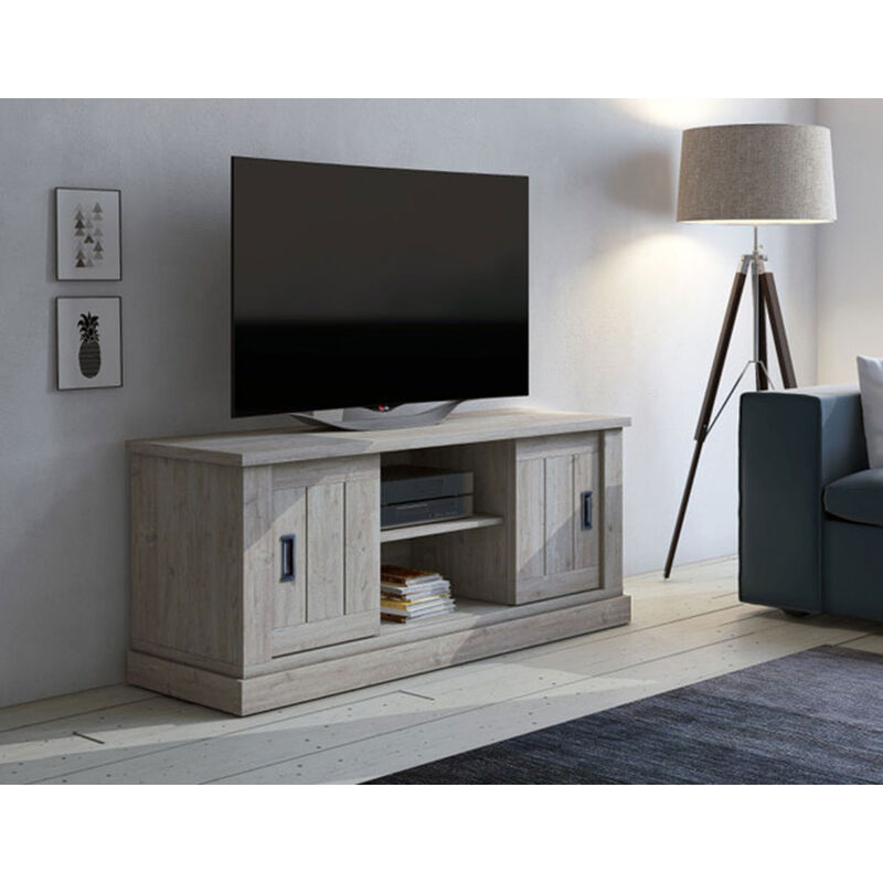 foto del prodotto porta tv mod. anthony cm 145x46 h. 60 ancona oak